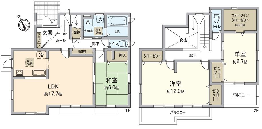 刈谷市高須町1丁目 間取図(平面図) 刈谷市高須町1丁目 間取図(平面図)