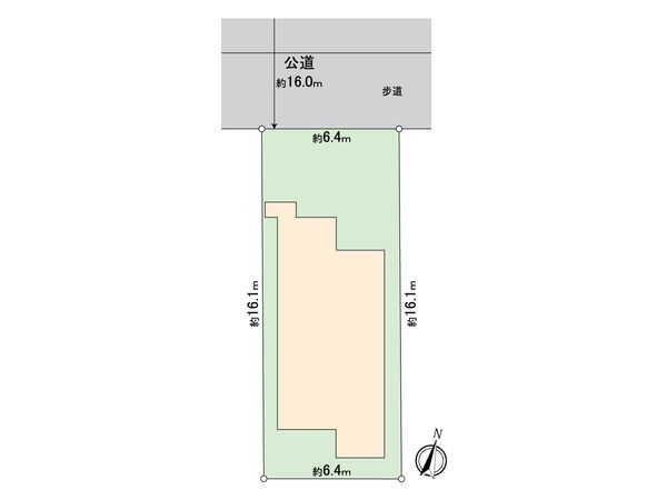 刈谷市富士見町4丁目 戸建 間取図(平面図)