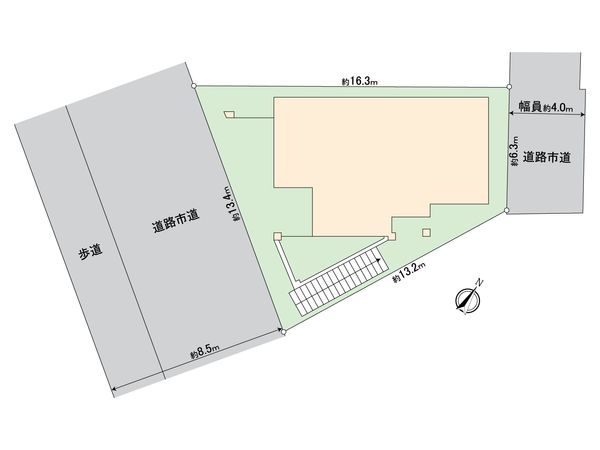 大府市横根町名高 区画図 大府市横根町名高 区画図