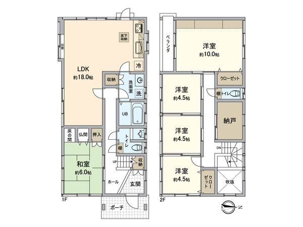刈谷市幸町2丁目 間取図(平面図)