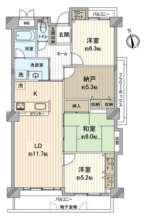 間取図(平面図)