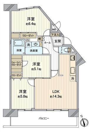 間取図(平面図)