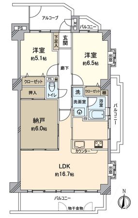 間取図(平面図)