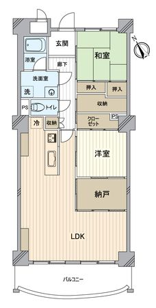 キングスコート東刈谷 間取図(平面図) 間取図(平面図)