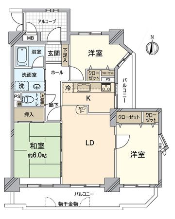 間取図(平面図)