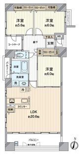間取図(平面図) 間取図(平面図)
