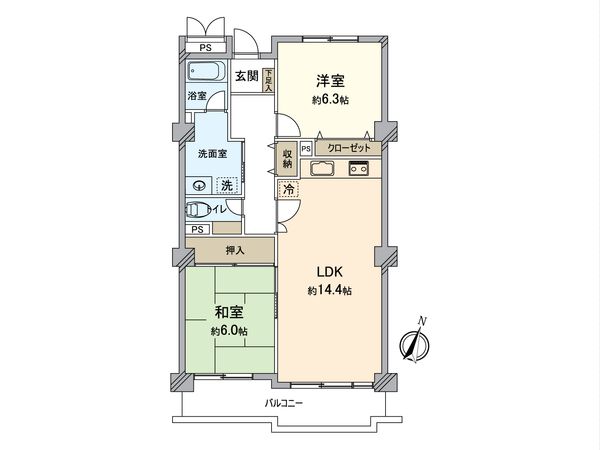 名鉄刈谷御幸ハイツ 間取図(平面図) 名鉄刈谷御幸ハイツ 間取図(平面図)