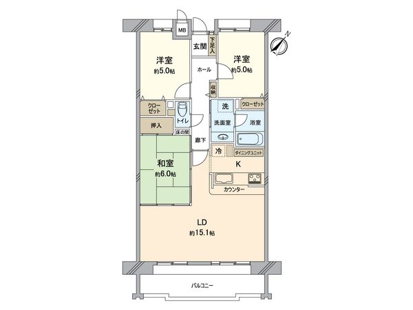 レインボー刈谷 間取図(平面図) レインボー刈谷 間取図(平面図)