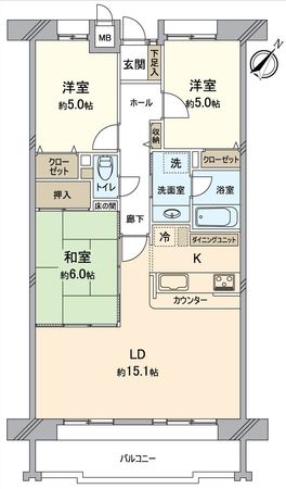 レインボー刈谷 間取図(平面図) レインボー刈谷 間取図(平面図)