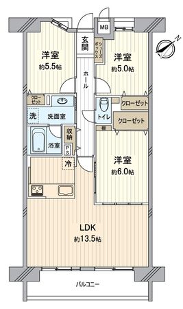 レインボー刈谷 間取図(平面図) レインボー刈谷 間取図(平面図)