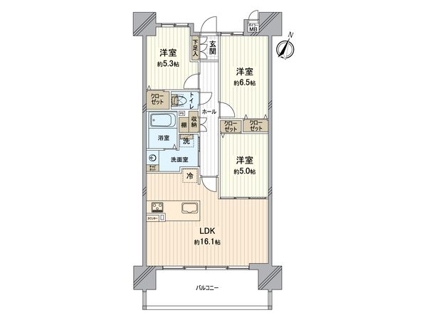 カルティア刈谷松坂 間取図(平面図) カルティア刈谷松坂 間取図(平面図)