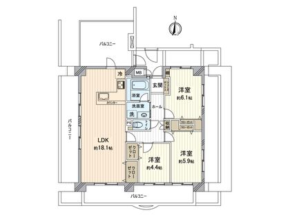 間取図(平面図)