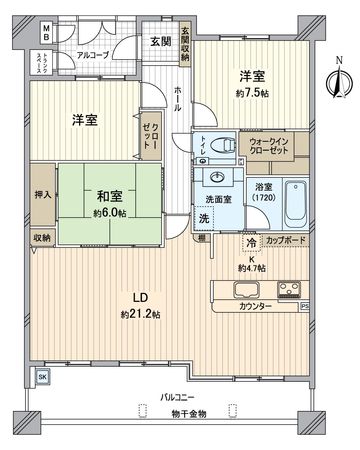 間取図(平面図)