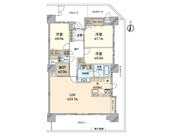 エクセルグランデ刈谷銀座タワー 間取図(平面図) エクセルグランデ刈谷銀座タワー 間取図(平面図)