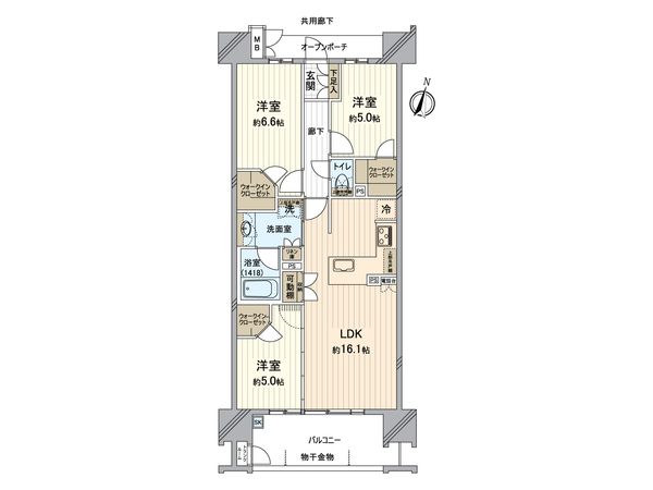 ダイアパレス刈谷広小路 間取図(平面図) ダイアパレス刈谷広小路 間取図(平面図)