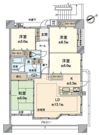 間取図(平面図)
