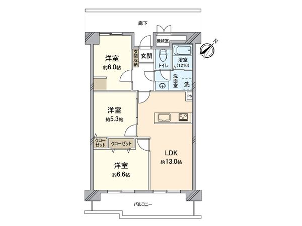 間取図(平面図)