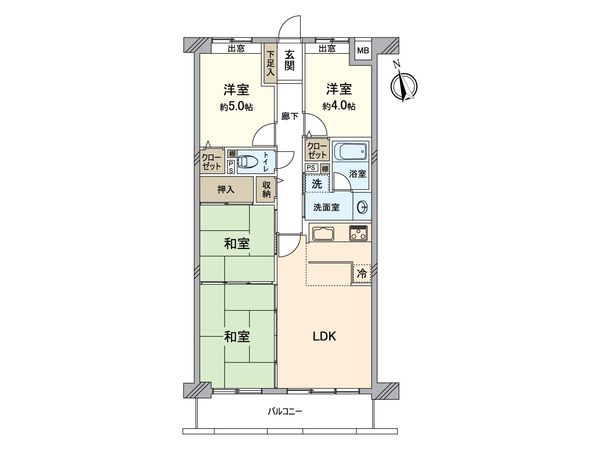 藤和シティコープ知立西町 間取図(平面図) 藤和シティコープ知立西町 間取図(平面図)