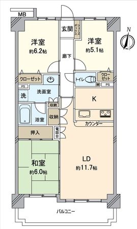 間取図(平面図)