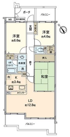 間取図(平面図)