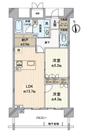 間取図(平面図)