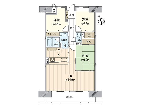間取図(平面図)