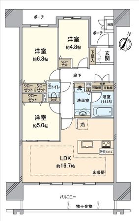間取図(平面図)