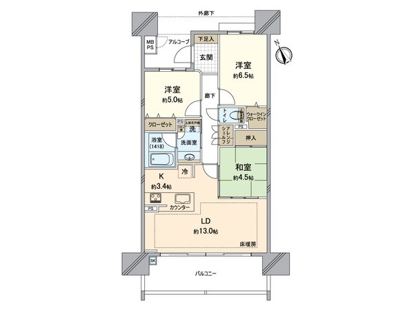 間取図(平面図)