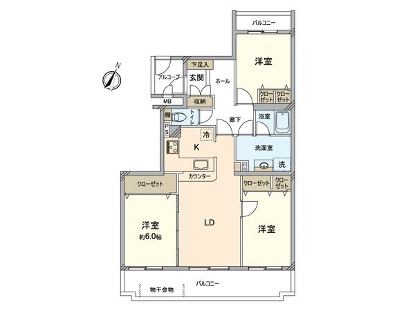間取図(平面図)
