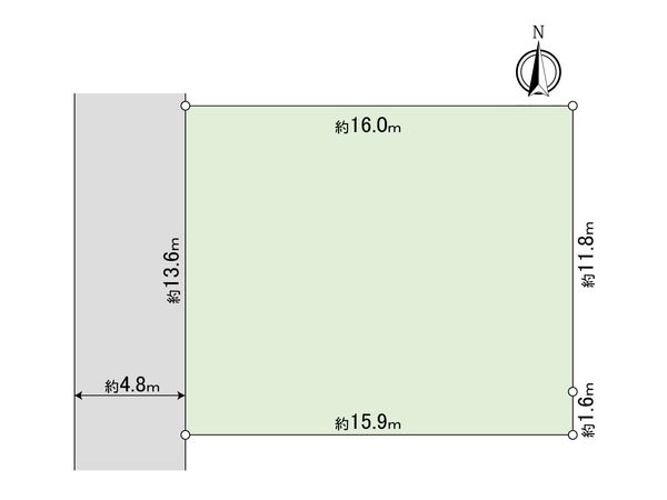 安城市小川町鹿乗 土地 区画図 安城市小川町鹿乗 土地 区画図
