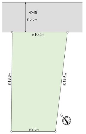 安城市小川町的場丘 土地 区画図 安城市小川町的場丘 土地 区画図