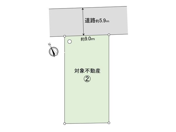 西尾市鶴城町丘 2号地 区画図 西尾市鶴城町丘 2号地 区画図