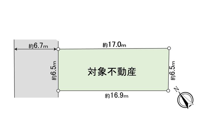 安城市安城町宮前 土地 区画図 安城市安城町宮前 土地 区画図