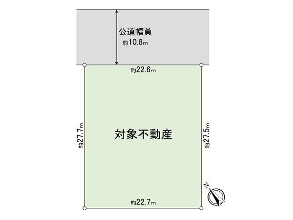 西尾市城崎町5丁目 土地 区画図 西尾市城崎町5丁目 土地 区画図