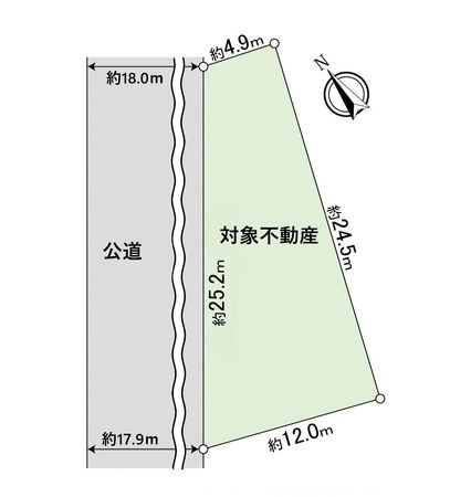 西尾市伊藤五丁目 土地 区画図 西尾市伊藤五丁目 土地 区画図