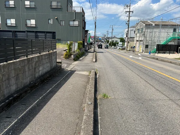 前面道路含む外観