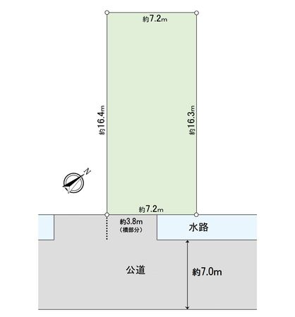 安城市横山町石ナ曽根 土地 区画図 安城市横山町石ナ曽根 土地 区画図