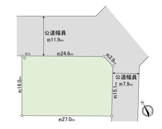 西尾市新在家一丁目 土地 区画図 西尾市新在家一丁目 土地 区画図