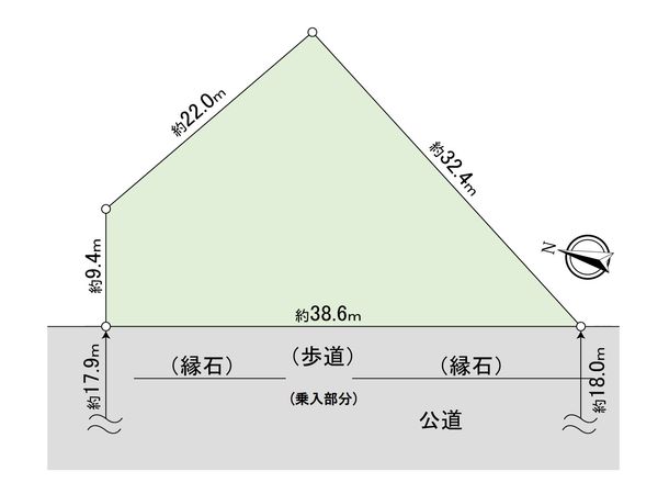 安城市住吉町六丁目 土地 区画図 区画図