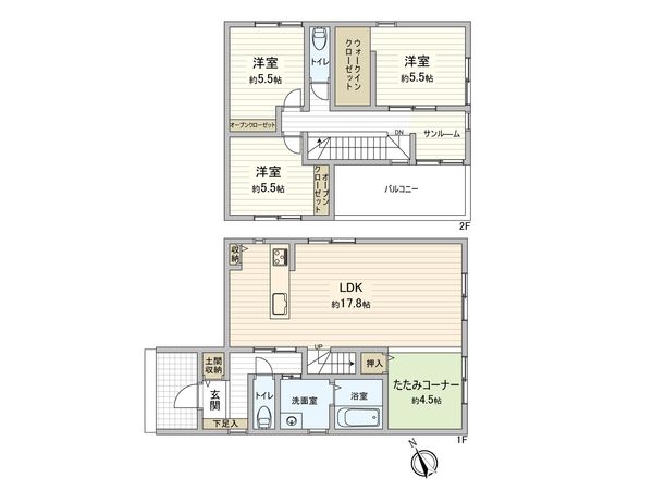間取図(平面図)