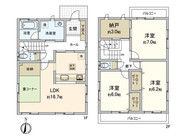 間取図(平面図)
