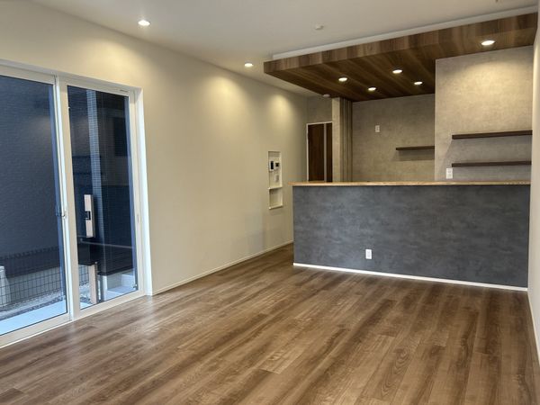 西尾市田貫1丁目 3号棟 リビング