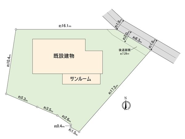知立市八橋町源田谷 戸建 間取図(平面図)