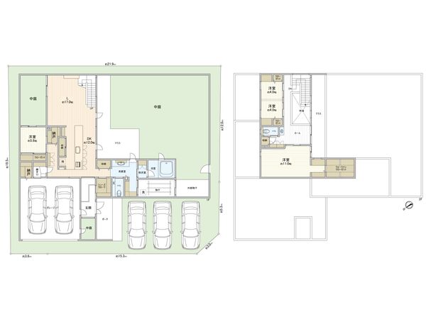 愛知郡東郷町大字和合字前田 戸建 間取図(平面図)