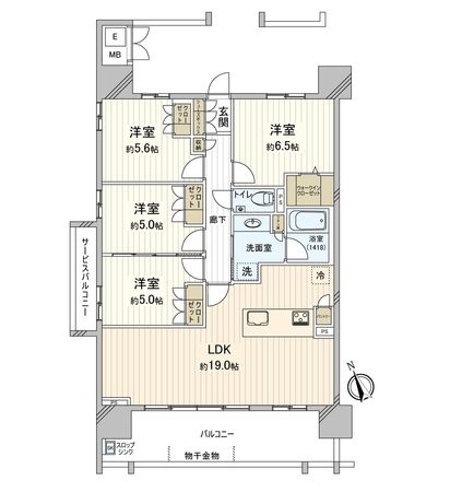 間取図(平面図)