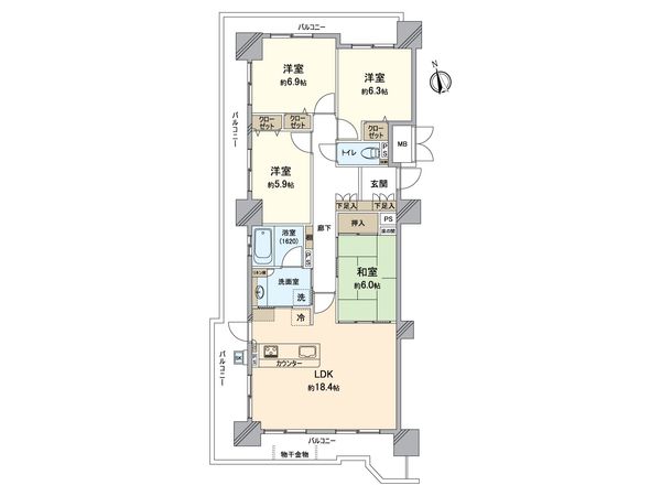 アルバックス蒲郡ステーションタワー 間取図(平面図) アルバックス蒲郡ステーションタワー 間取図(平面図)