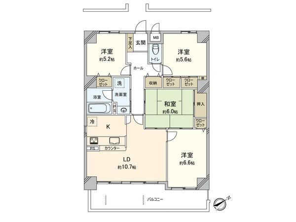 間取図(平面図)