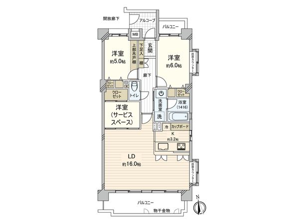 間取図(平面図)