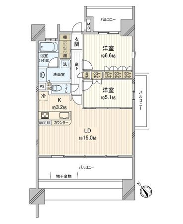 間取図(平面図)