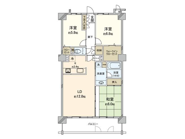 間取図(平面図)